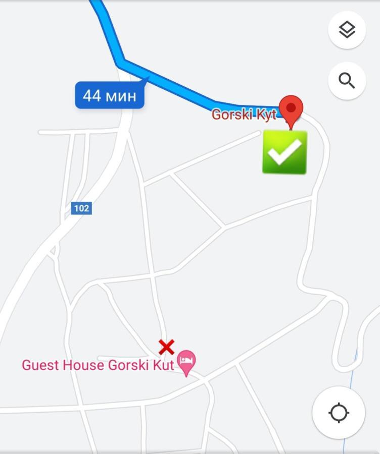 Guest House Gorski Kut Granitovo Ngoại thất bức ảnh